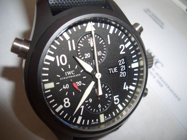 IWC watch listing