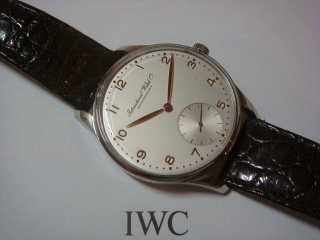 IWC watch listing