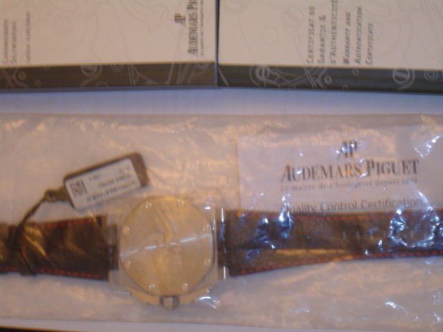 Audemars Piguet watch listing