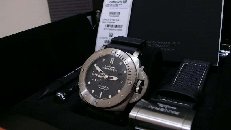 Panerai watch listing