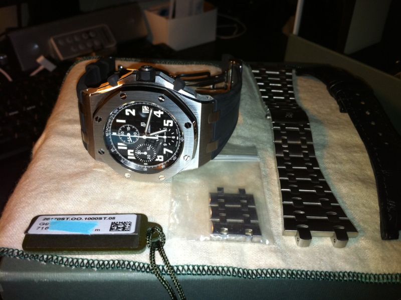 Audemars Piguet watch listing