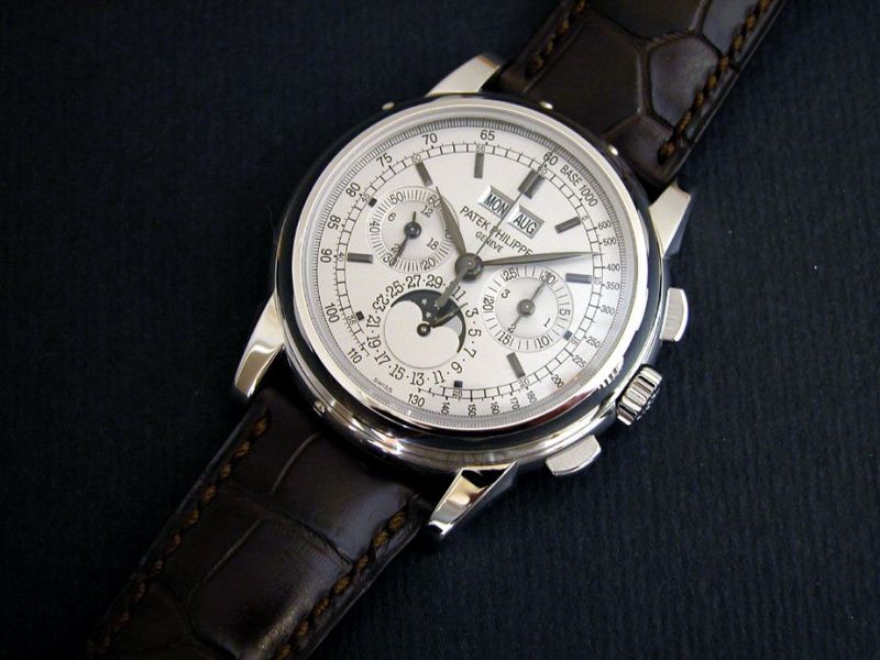 Patek Philippe watch listing