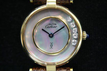 Cartier watch listing