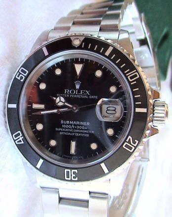 Rolex watch listing