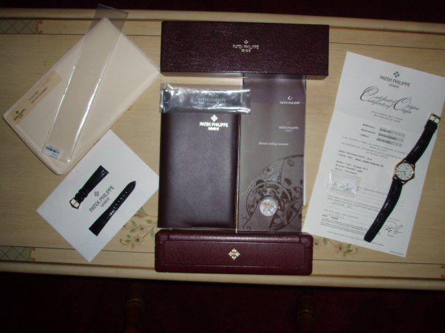 Patek Philippe watch listing