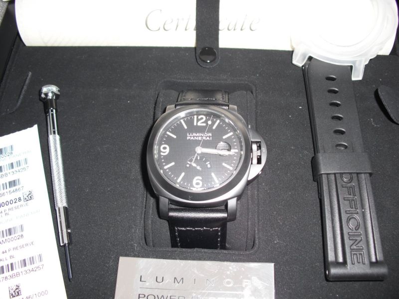 Panerai watch listing