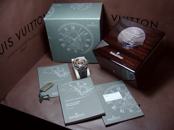 Audemars Piguet watch listing