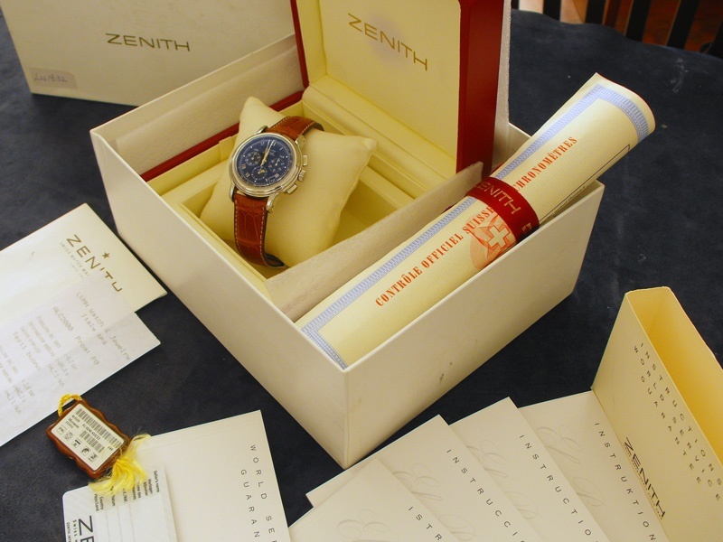 Zenith watch listing