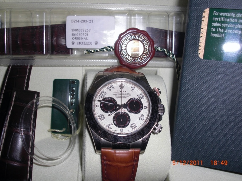 Rolex watch listing
