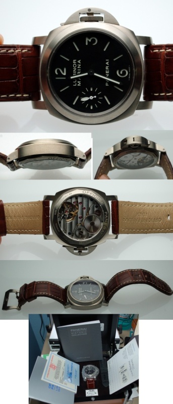 Panerai watch listing