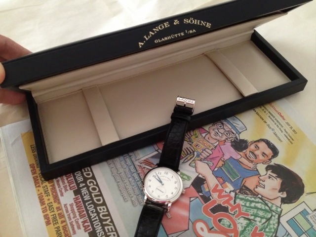 A. Lange and Söhne watch listing