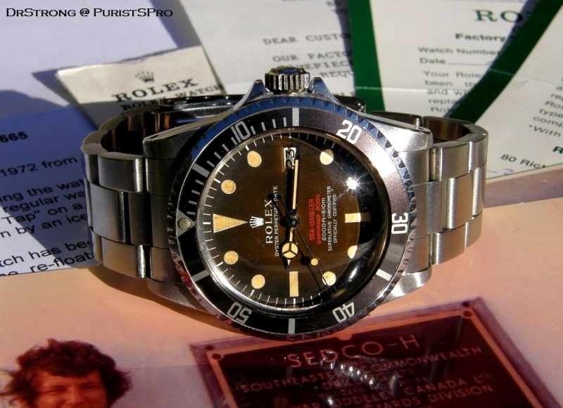 Rolex watch listing