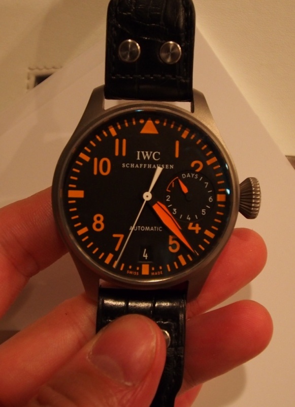 IWC watch listing