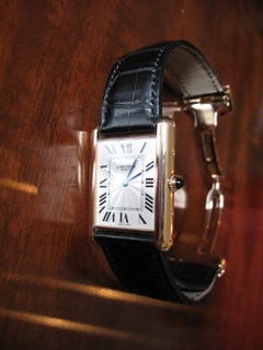 Cartier watch listing