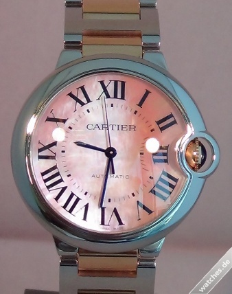 Cartier watch listing