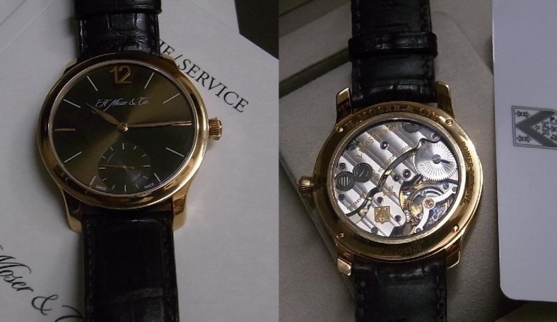 H. Moser watch listing