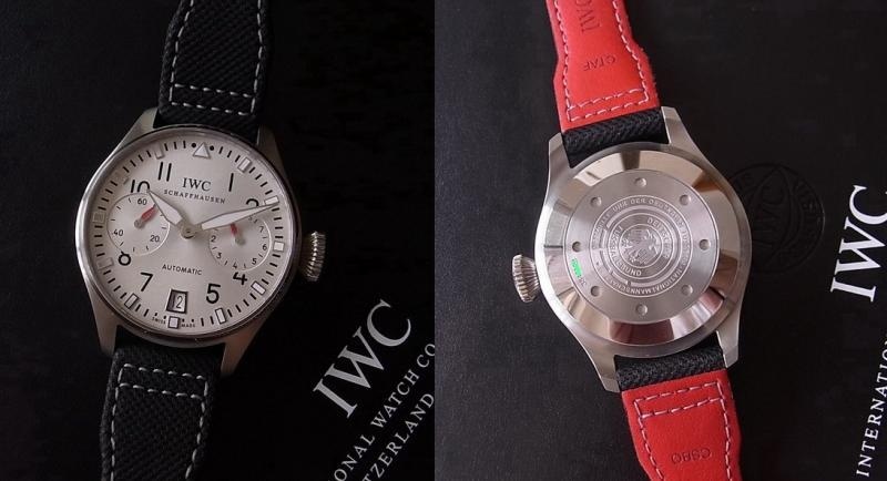 IWC watch listing