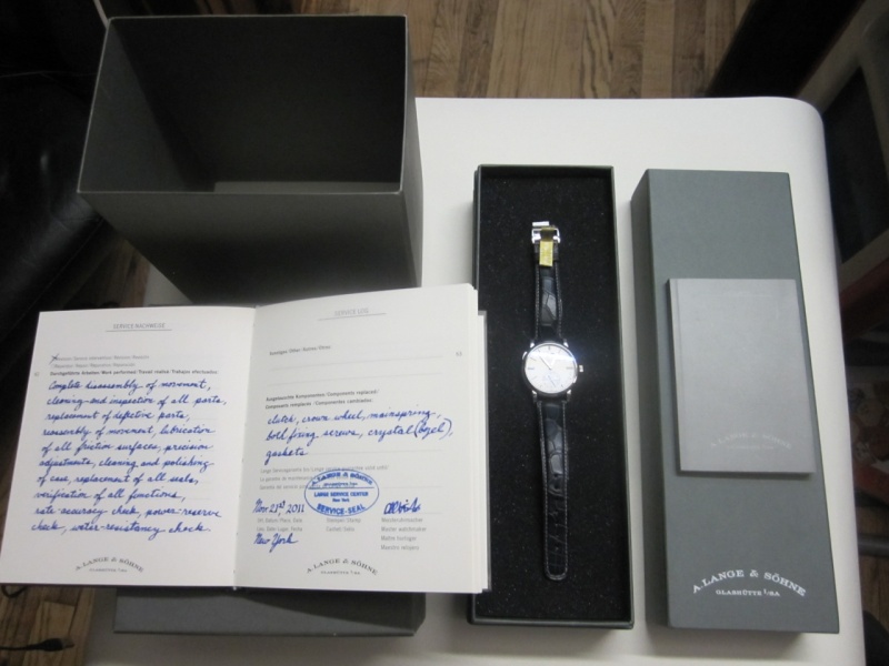 A. Lange and Söhne watch listing