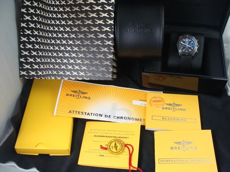 Breitling watch listing