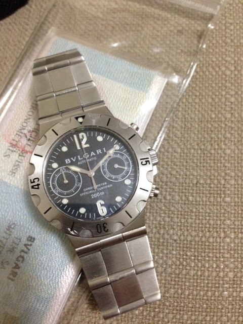 Bvlgari watch listing