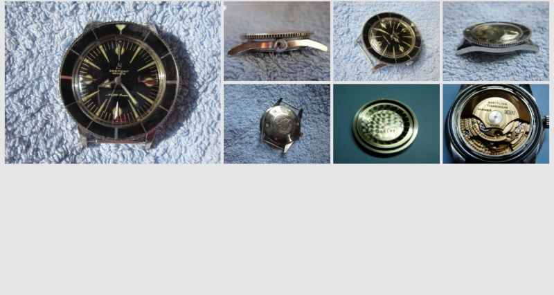 Breitling watch listing