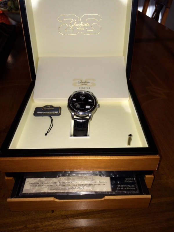 Glashütte watch listing