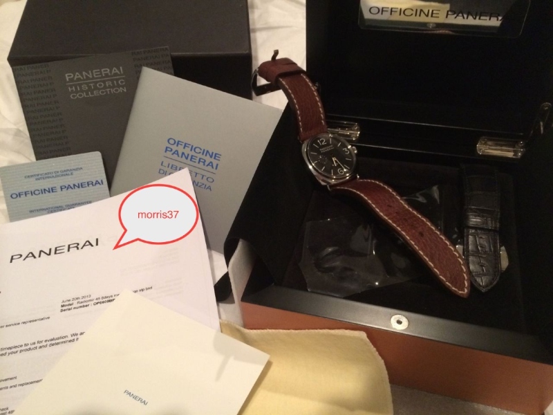 Panerai watch listing