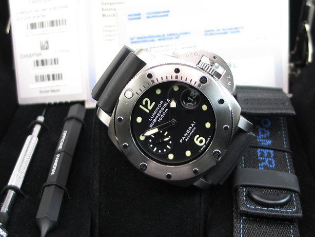 Panerai watch listing