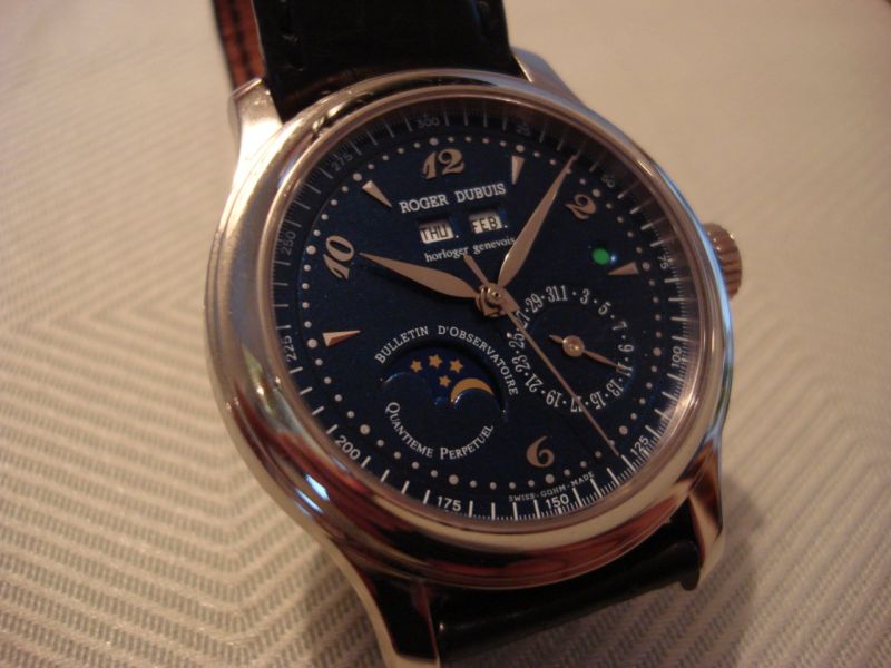 Roger Dubuis watch listing