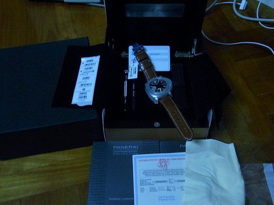 Panerai watch listing