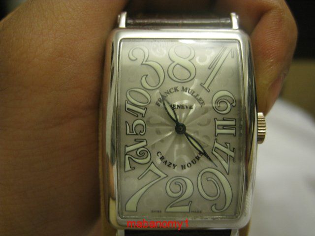 Franck Muller watch listing