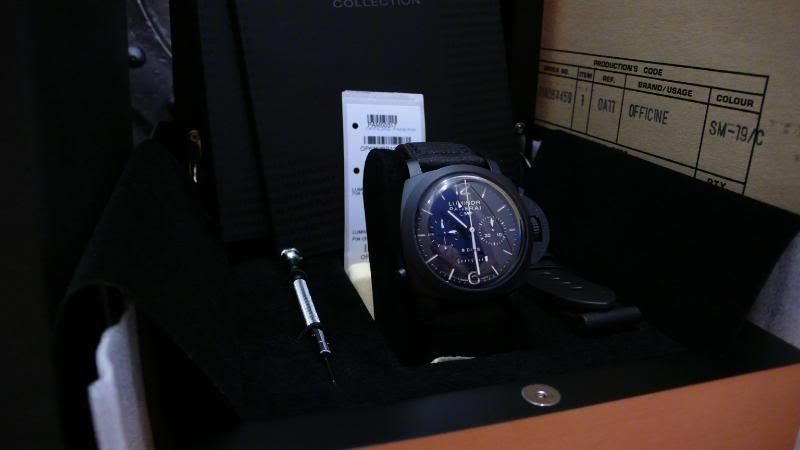 Panerai watch listing