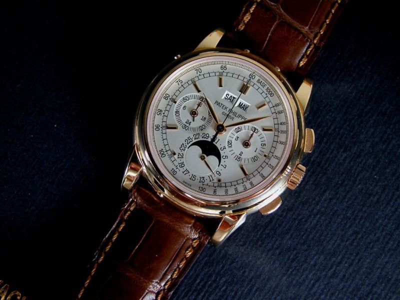 Patek Philippe watch listing