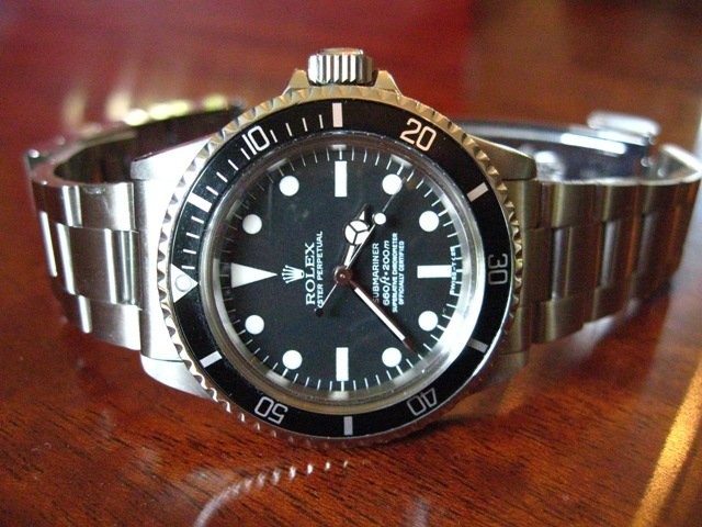 Rolex watch listing
