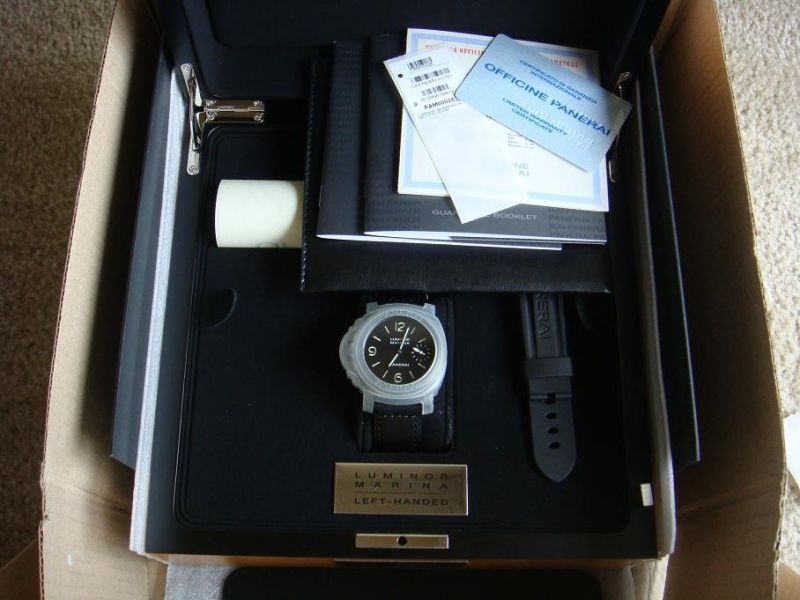 Panerai watch listing