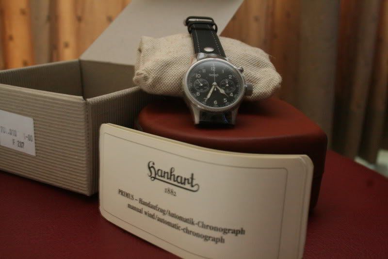 Hanhart watch listing