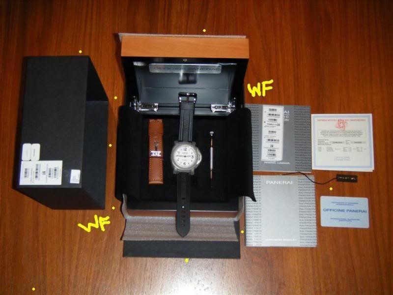 Panerai watch listing