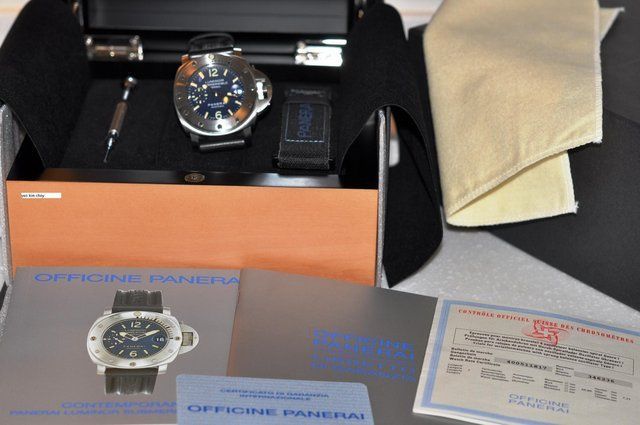 Panerai watch listing