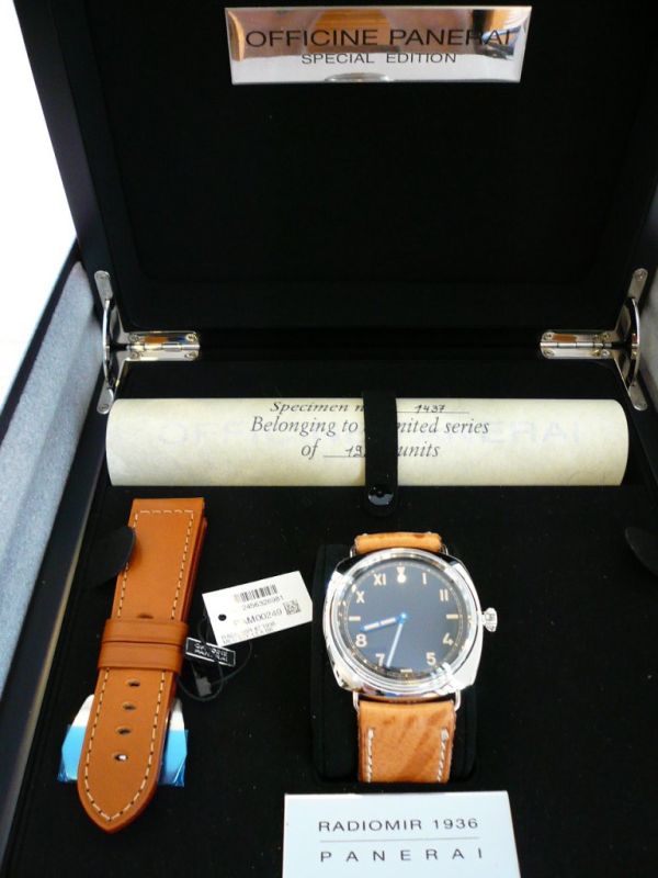 Panerai watch listing