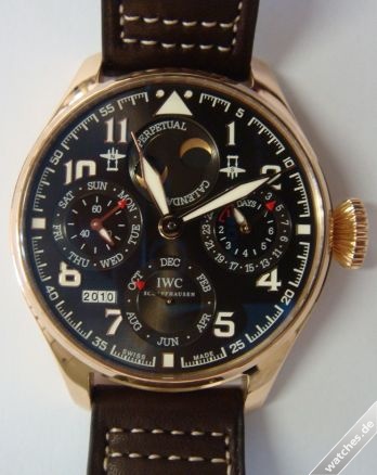 IWC watch listing