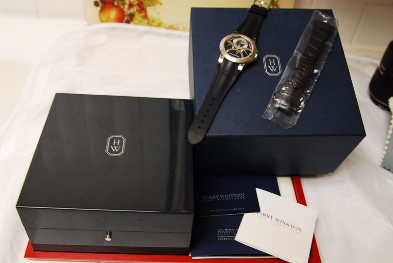 Harry Winston watch listing