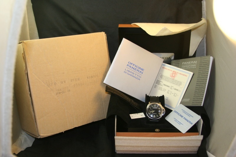 Panerai watch listing