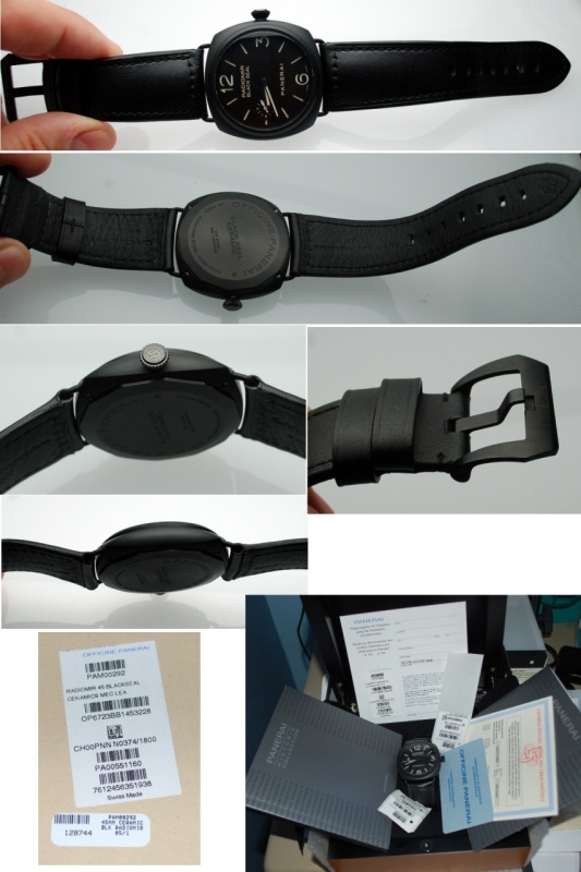 Panerai watch listing