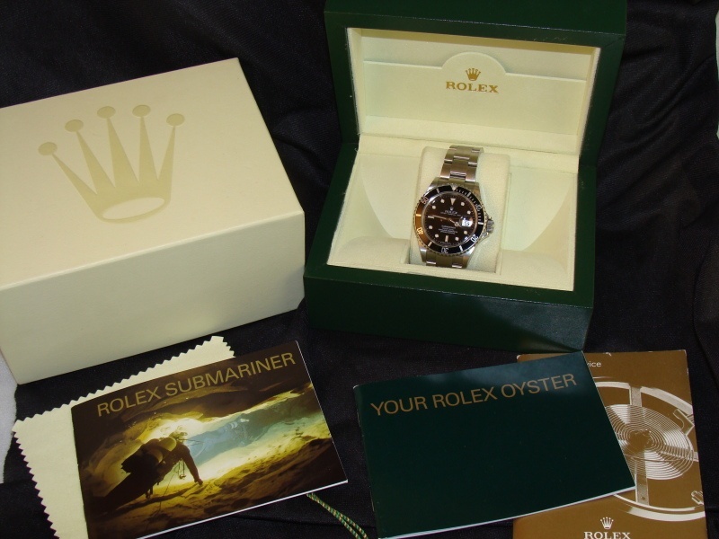 Rolex watch listing