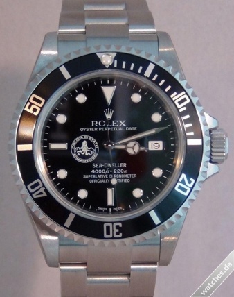 Rolex watch listing