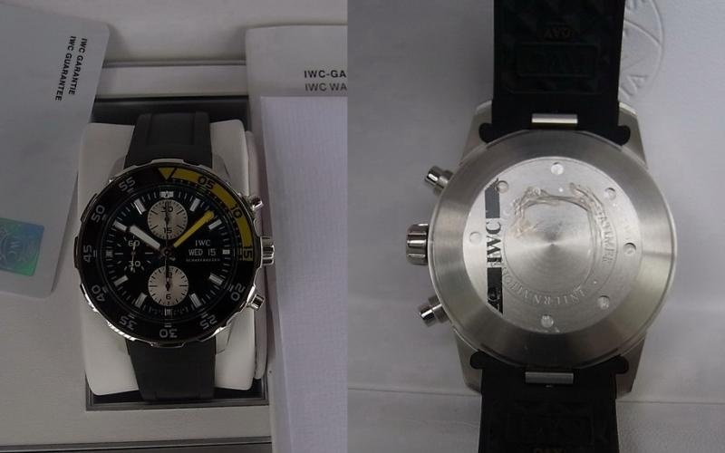 IWC watch listing