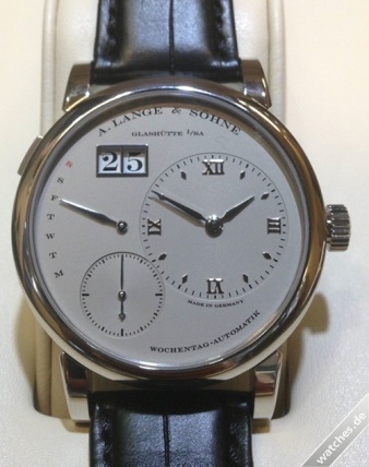 A. Lange and Söhne watch listing