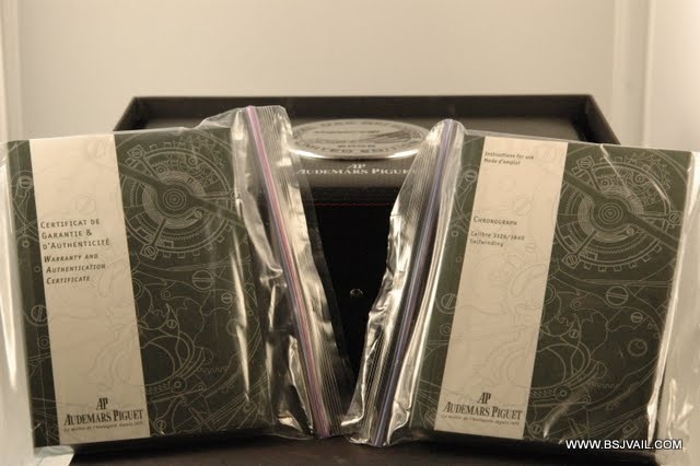 Audemars Piguet watch listing