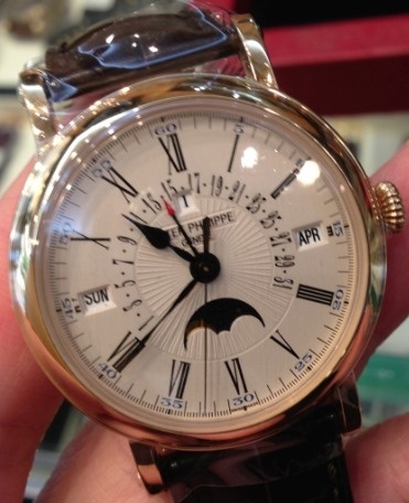 Patek Philippe watch listing