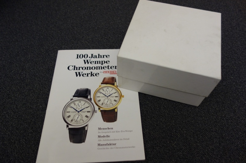 Glashütte watch listing